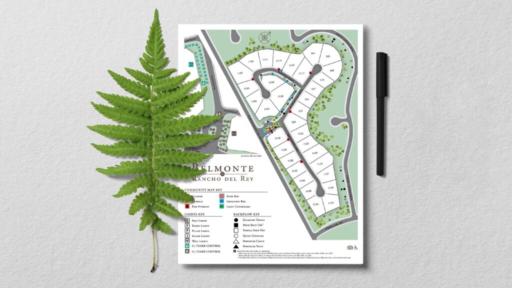 Belmonte Rancho Del Rey - Site Map