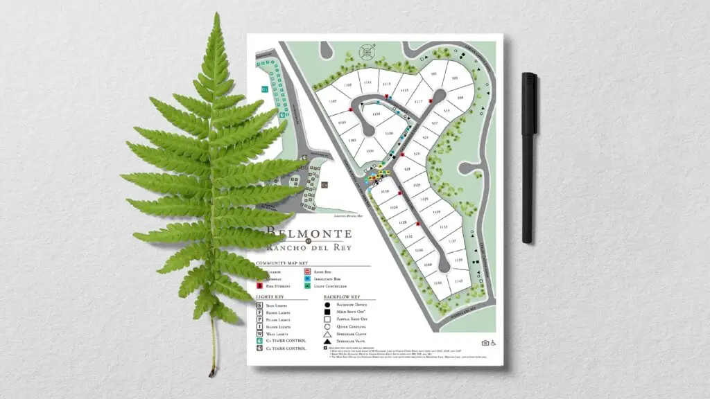 Belmonte Rancho Del Rey - Site Map