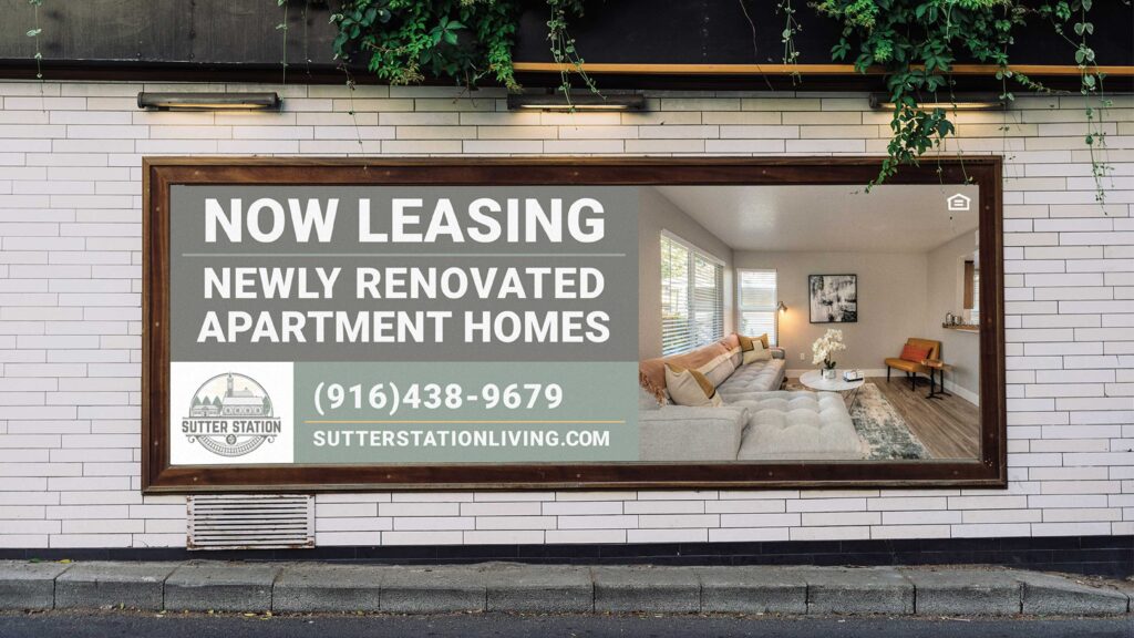 Sutter Station - Leasing Banner