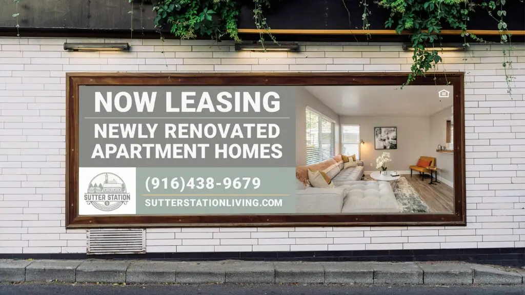 Sutter Station - Leasing Banner